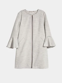 Пальта та плащі H&M модель 5068235dm_светло-серый меланж Фото