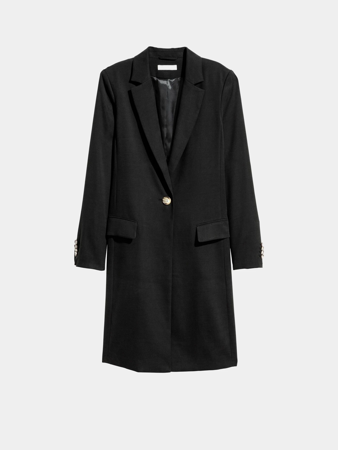 Пальта та плащі H&M модель 4582075sm_Черный Фото