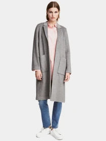 Пальта та плащі H&M модель 3901634RP6_серый Фото
