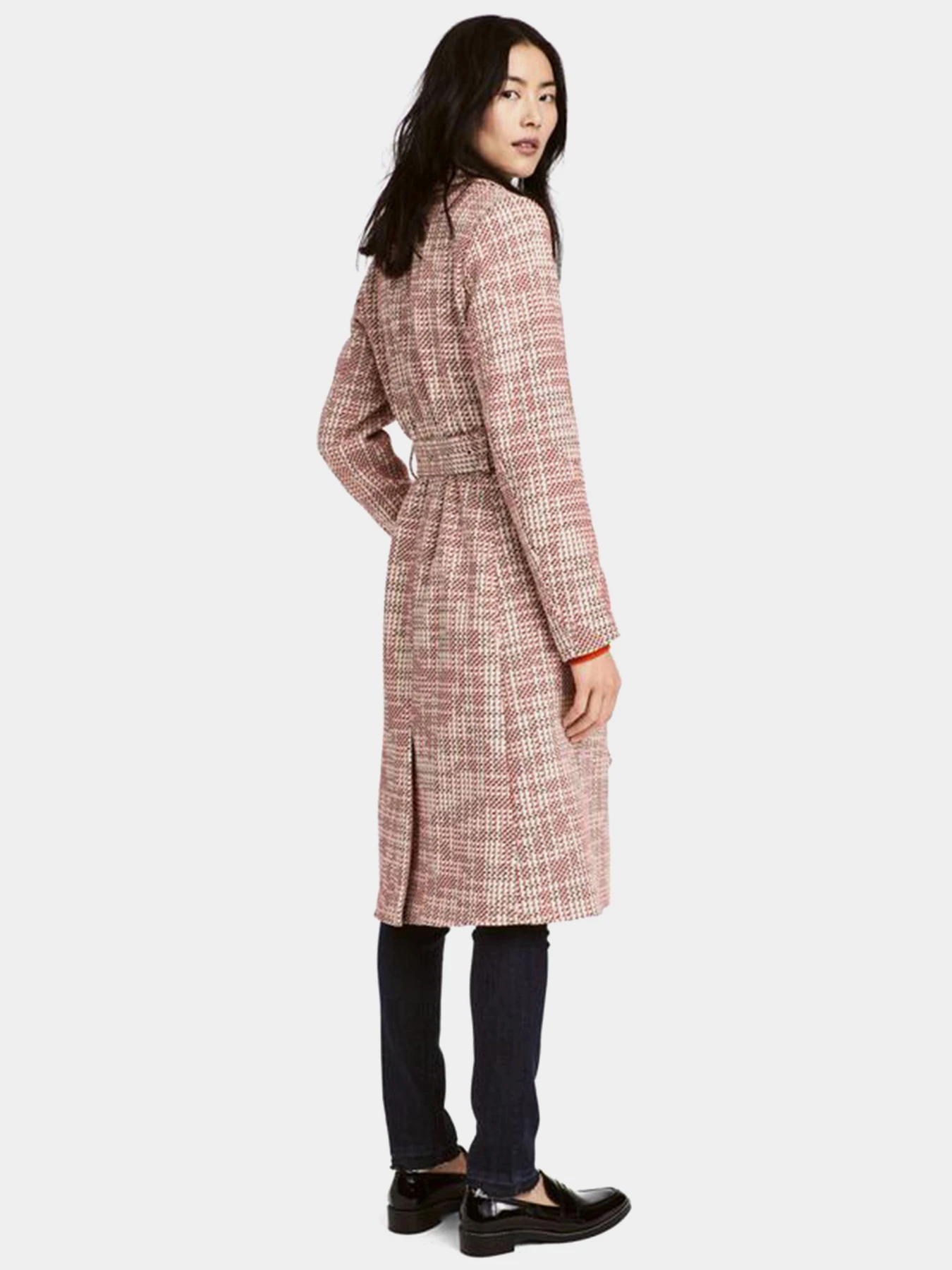 Пальто и плащи H&M модель 6092067dlog_Бело-красный Фото