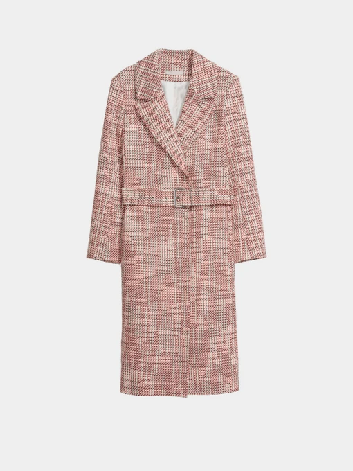 Пальто и плащи H&M модель 6092067dlog_Бело-красный Фото