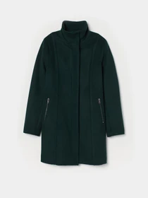 Пальта та плащі H&M модель 6617940wt_темно-зеленый Фото