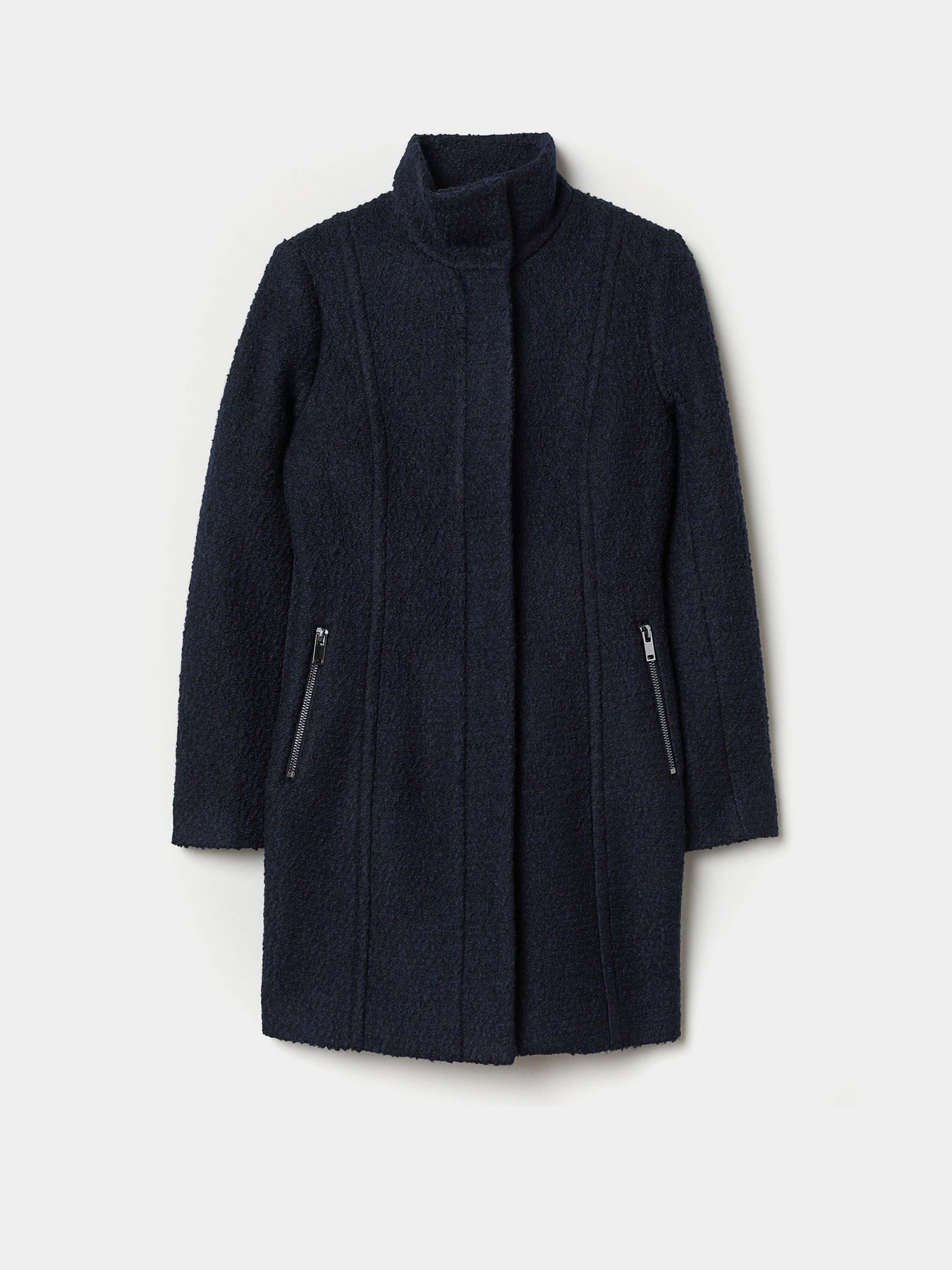 Пальто и плащи H&M модель 6617948wt_темно-синий Фото