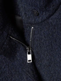 Пальто и плащи H&M модель 6617948wt_темно-синий Фото