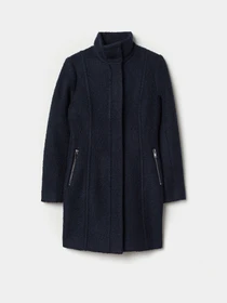 Пальто и плащи H&M модель 6617948wt_темно-синий Фото