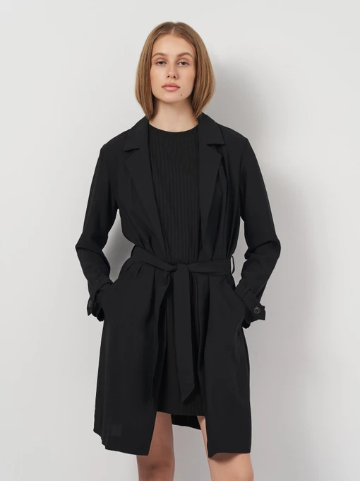 Пальто и плащи H&M модель 1114789arl_Черный Фото