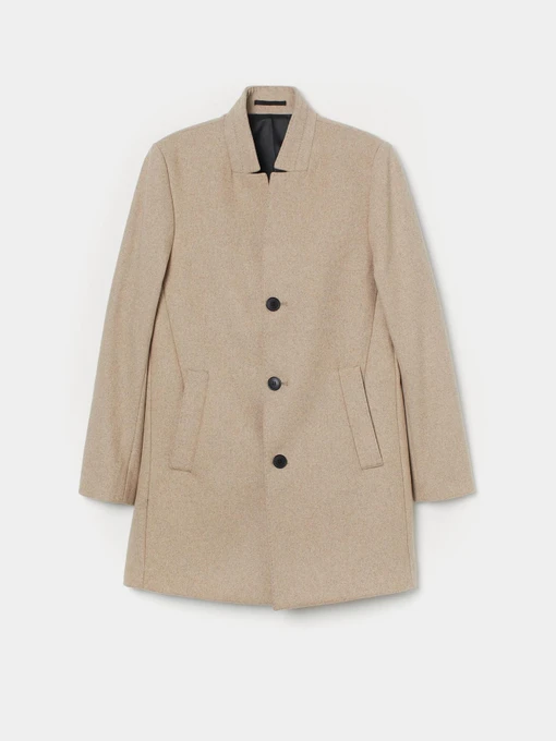 Пальто и плащи H&M модель 7881722wer_Бежевый Фото