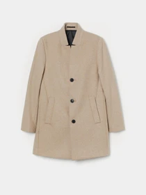 Пальто и плащи H&M модель 7881722wer_Бежевый Фото
