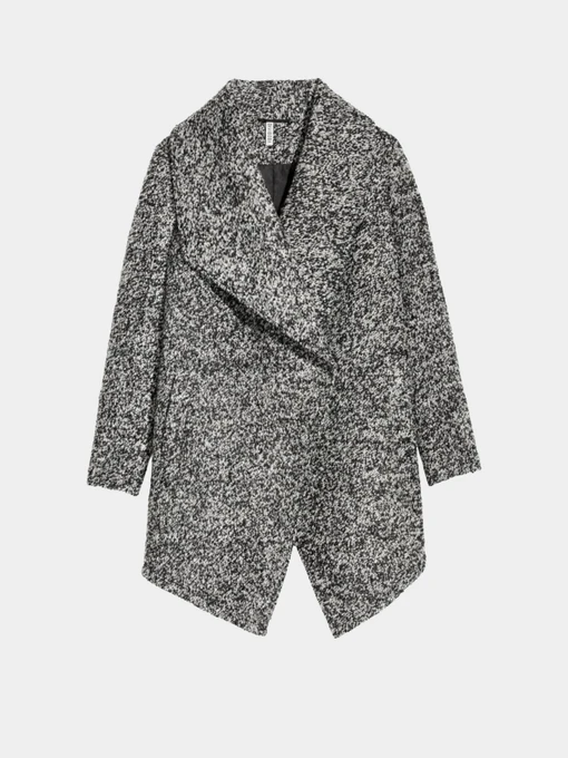 Пальто и плащи H&M модель 3009086dlog_Темно- серый Фото