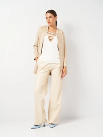 Пальта та плащі H&M модель 8158482ral_Светло-бежевый Фото