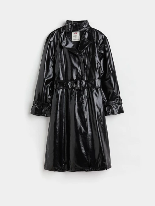 Пальто и плащи H&M модель 1027301ral_Черный Фото