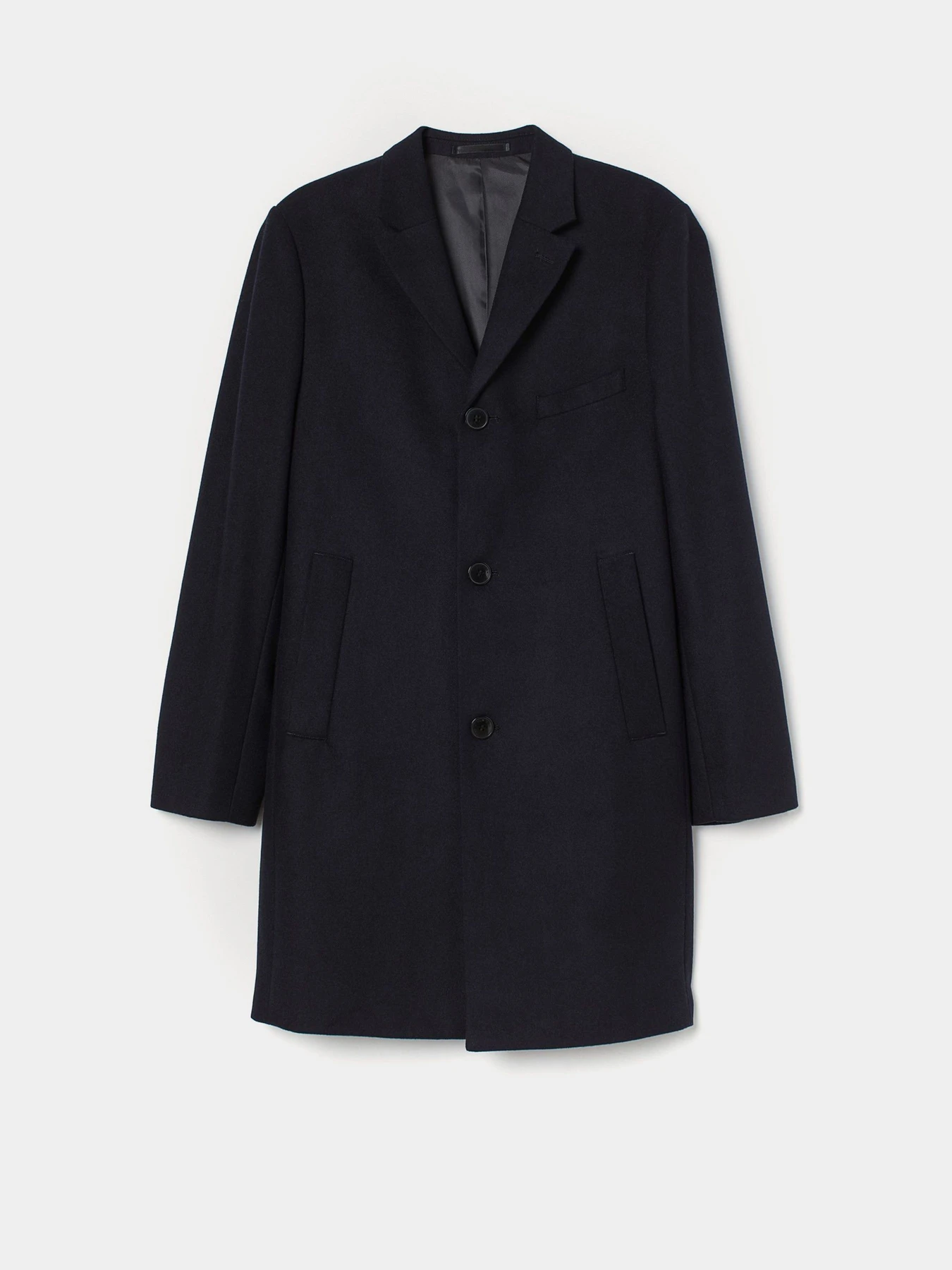 Пальто и плащи H&M модель 8634292wer_Темно-синий Фото