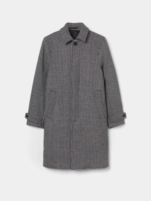 Пальто и плащи H&M модель 9784724arl_Черно-белый Фото