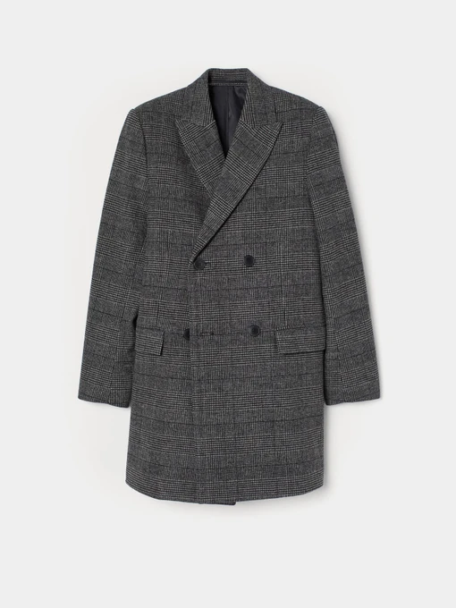 Пальто и плащи H&M модель 7505650wer_Серый Фото