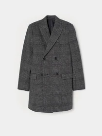 Пальто и плащи H&M модель 7505650wer_Серый Фото