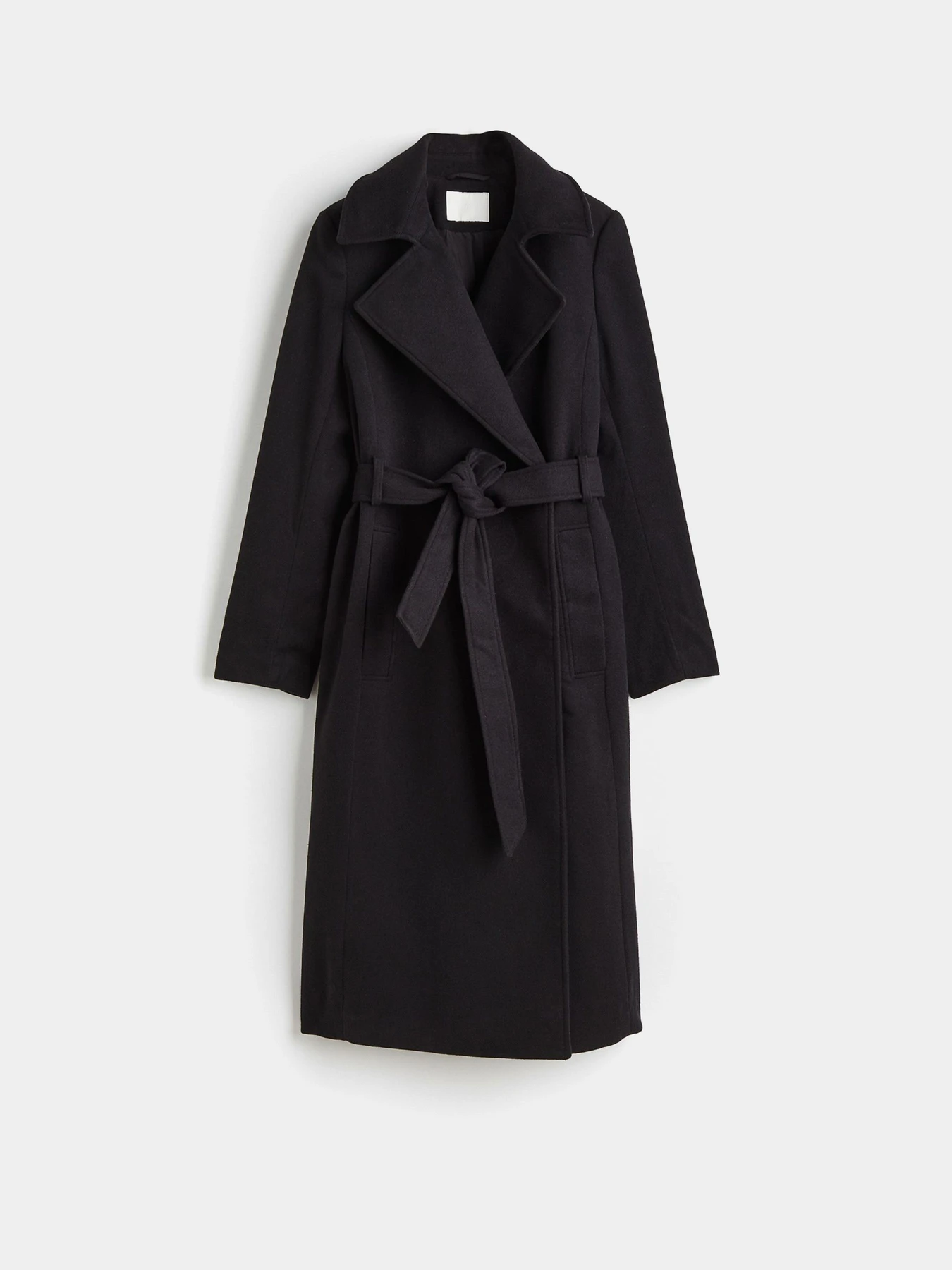 Пальто и плащи H&M модель 9723076wer_Черный Фото