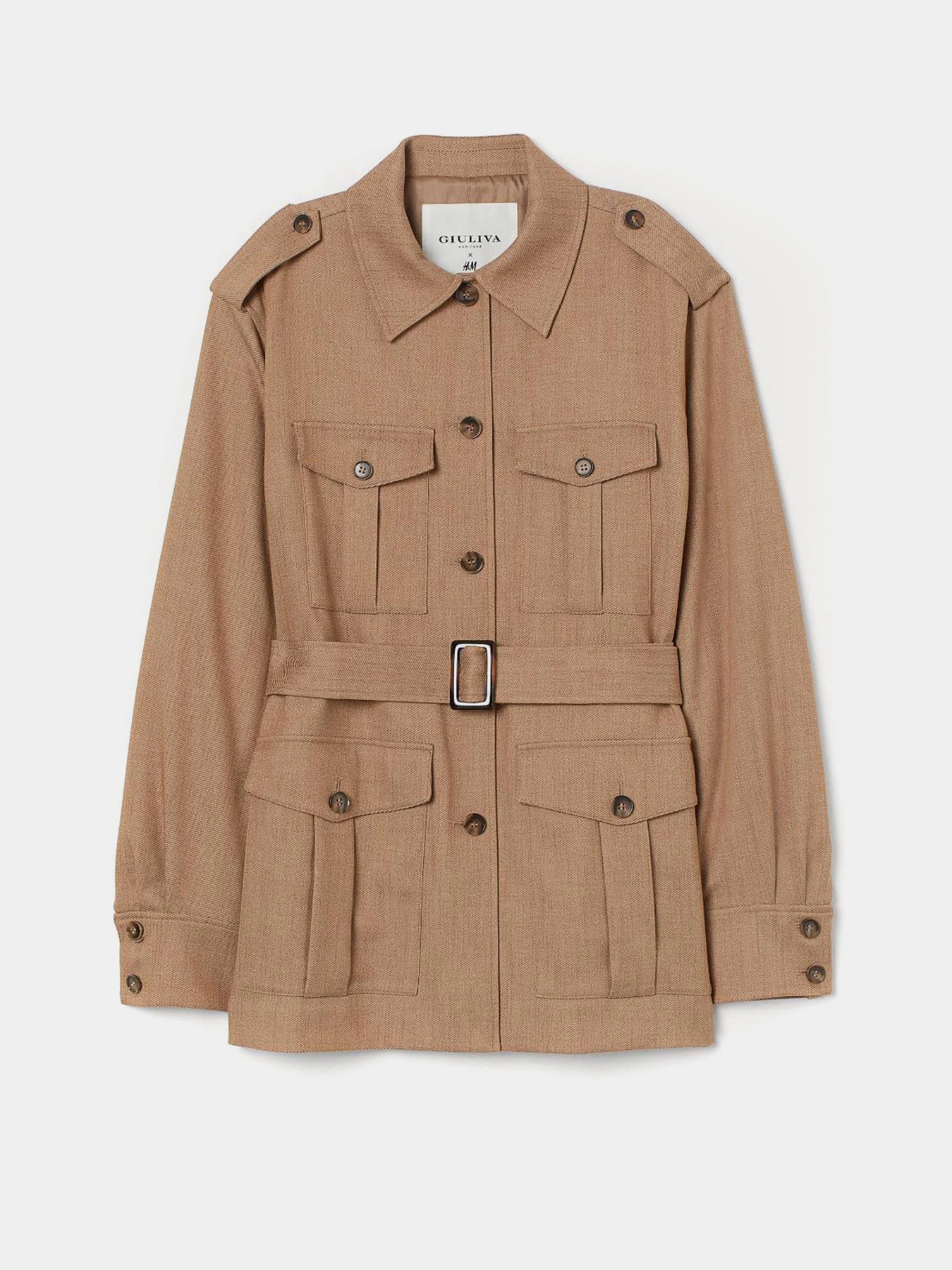 Куртки и дубленки H&M модель 9306122wer_Бежевый Фото