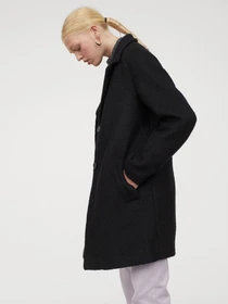 Пальто и плащи H&M модель 7402100wt_Черный Фото