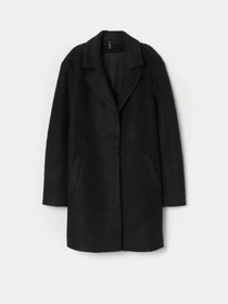 Пальто и плащи H&M модель 7402100wt_Черный Фото