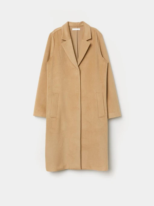 Пальто и плащи H&M модель 6399760abr_Бежевый Фото