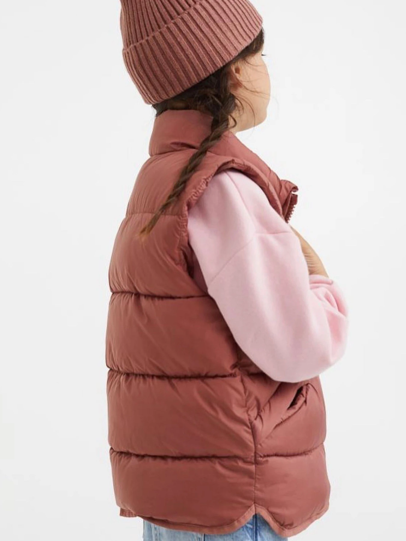 Куртки и дубленки H&M модель 10756386kwer_Пудровый Фото