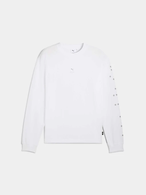 Худі та світшоти PUMA Graphic Longsleeve модель 632371 Фото
