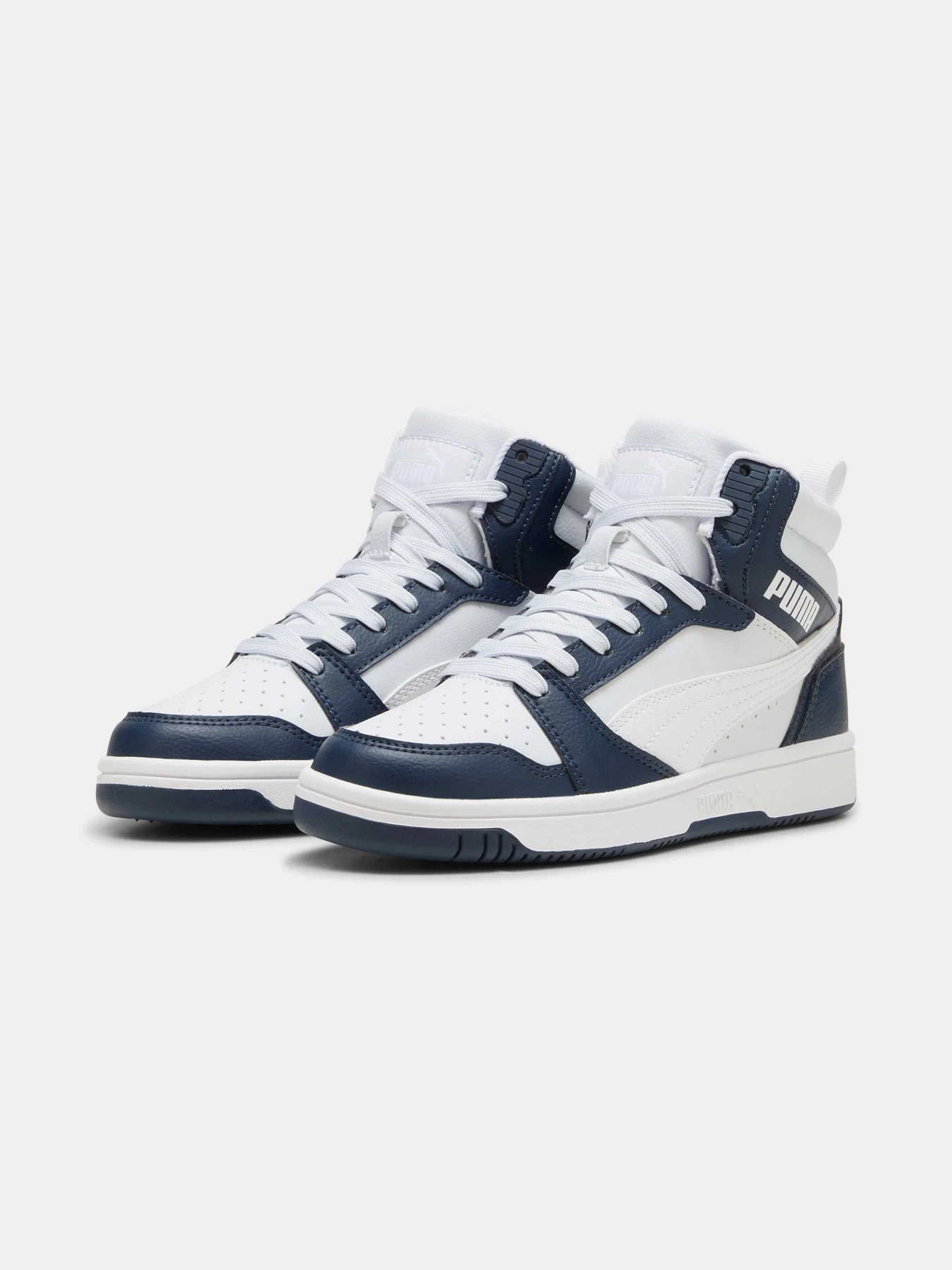 Кеды PUMA Rebound V6 Mid Jr модель 393831 Фото