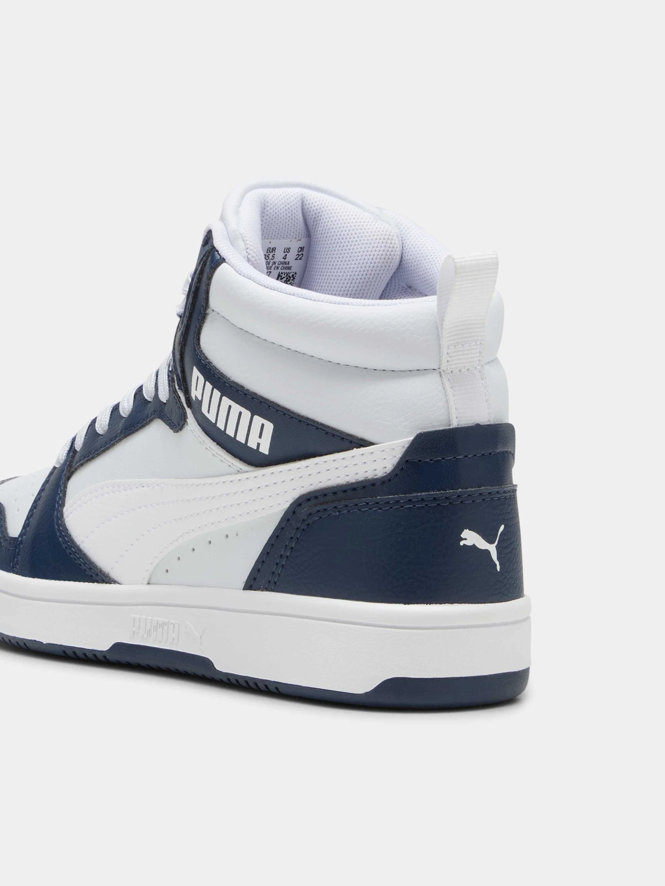 Кеды PUMA Rebound V6 Mid Jr модель 393831 Фото