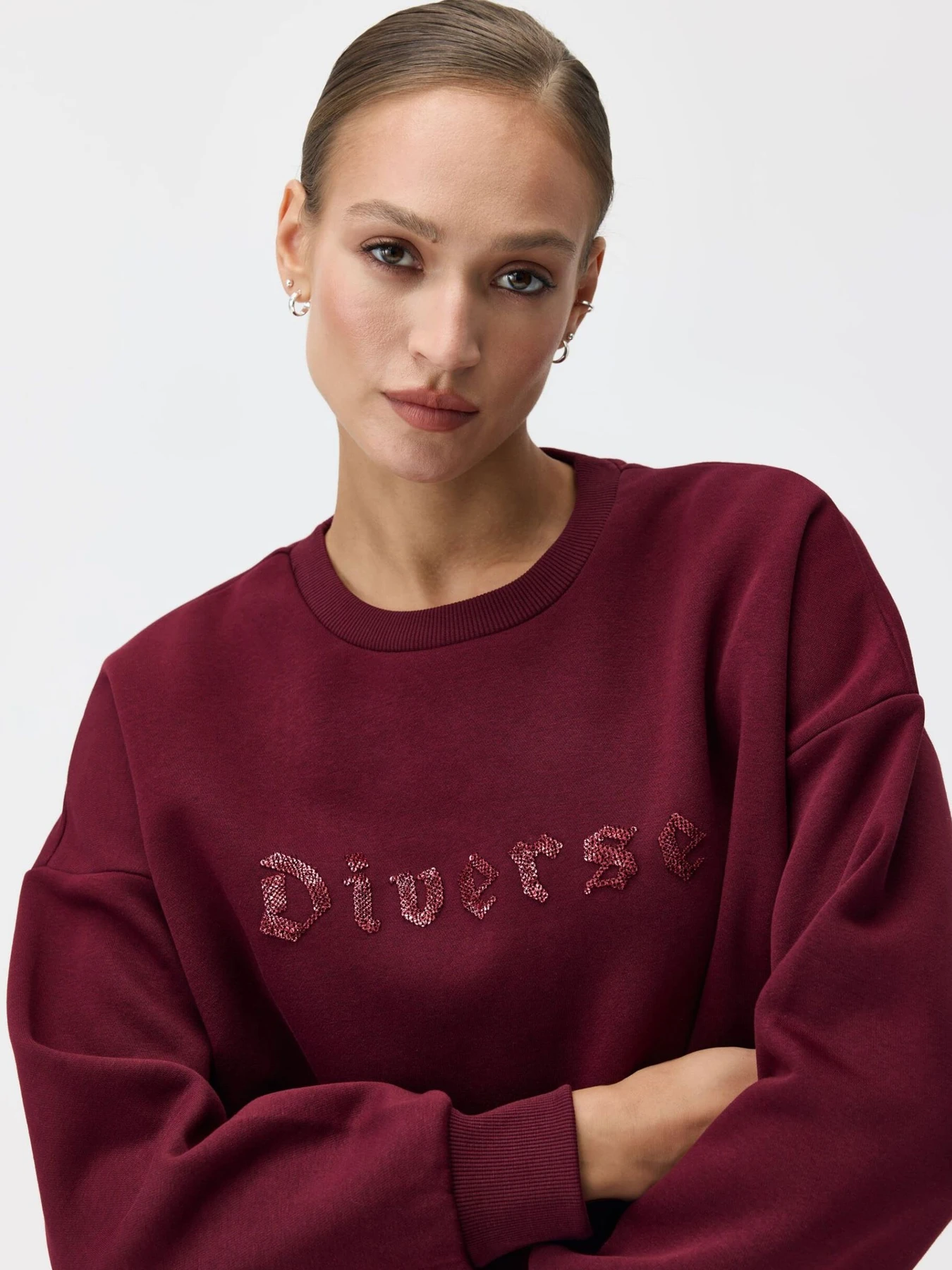 Худі та світшоти DIVERSE Bling модель 10048286 Худі та світшоти DIVERSE Bling модель 10048286 Фото
