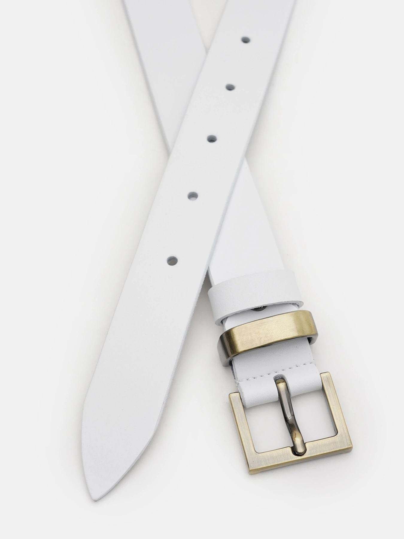 Ремни Borsa Leather модель 110b1genw130-white Фото