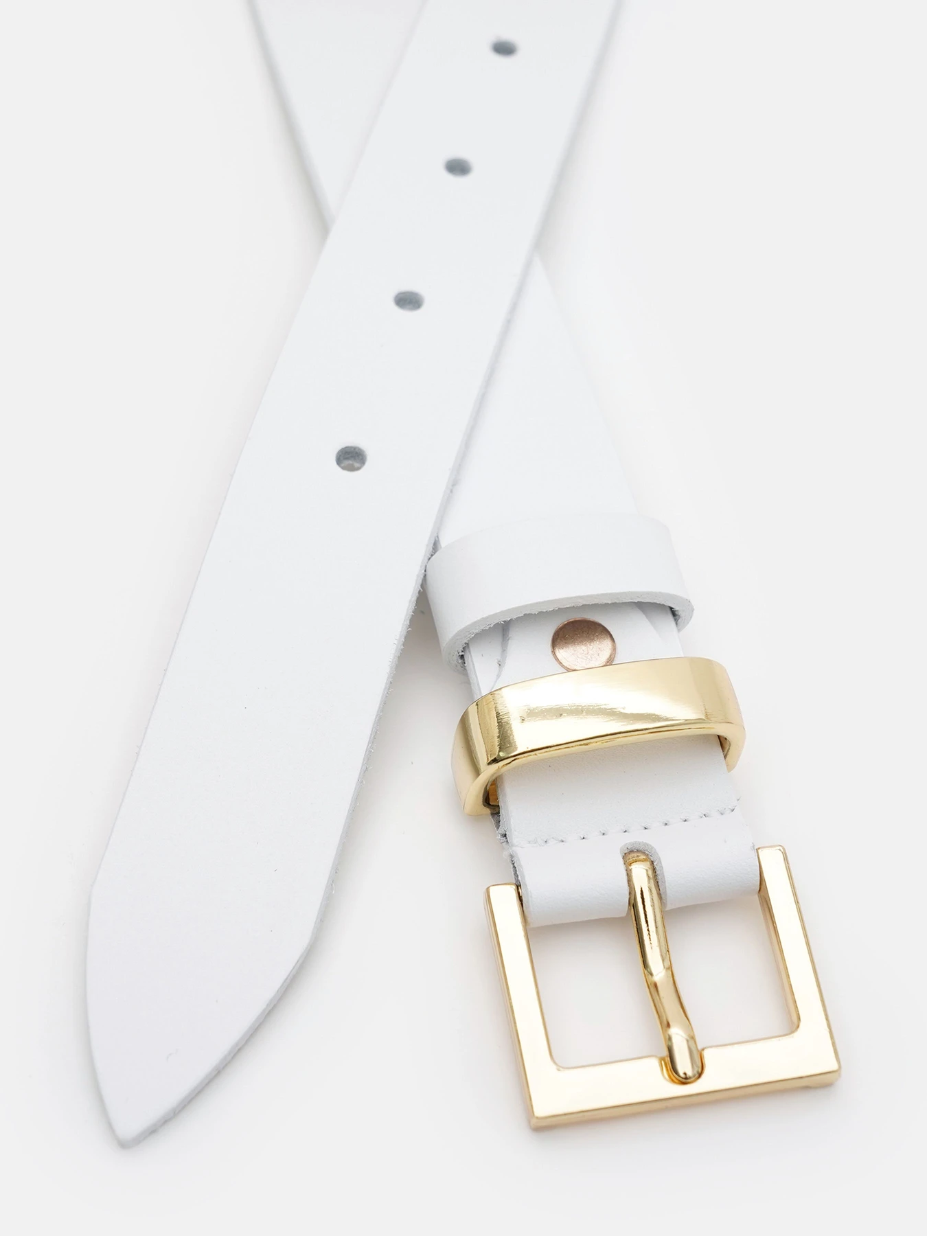 Ремені Borsa Leather модель 100g1genw131-white Фото