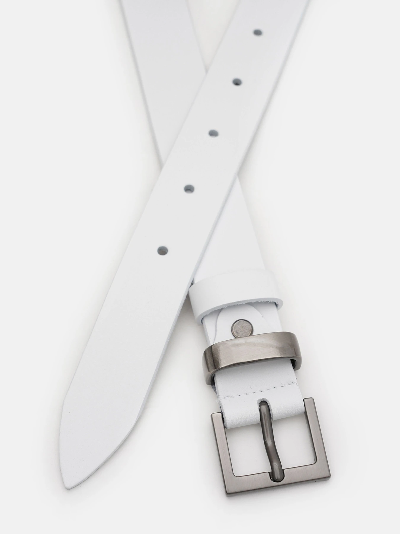 Ремені Borsa Leather модель 100s1genw132-white Фото