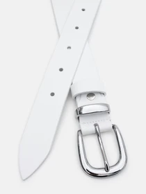 Ремені Borsa Leather модель 100x1genw153-white Фото