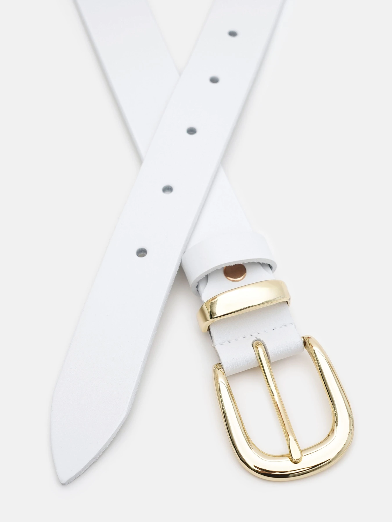 Ремни Borsa Leather модель 110g1genw155-white Фото
