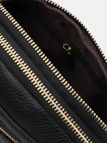 Сумки Borsa Leather модель K11670bl-black Фото