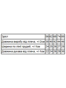 Одежда для младенцев Носи своє модель 5010-016-5-goroh-malina Фото