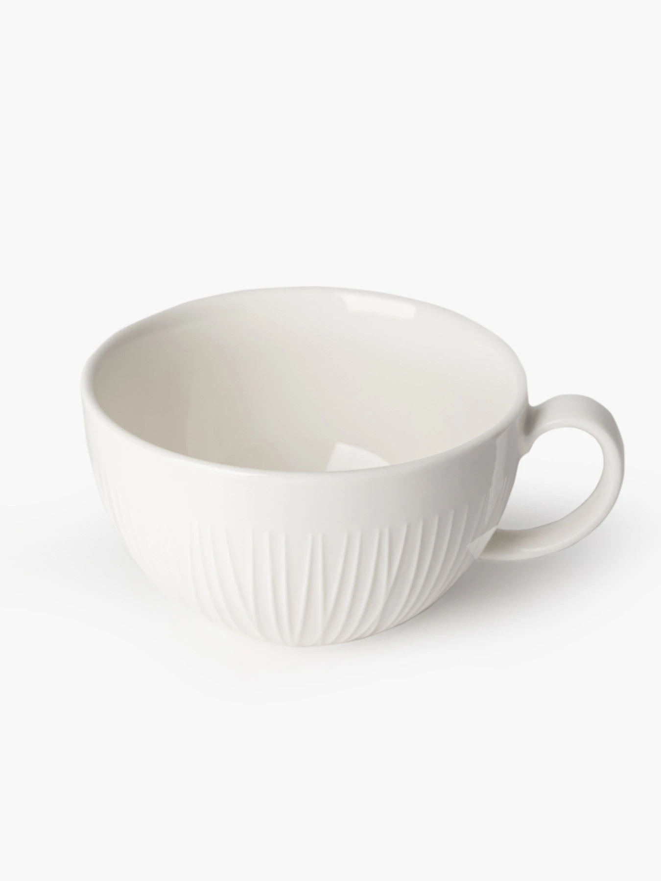 Чашка "Луч" фарфоровая белая MBM HOME модель KP-138 WHITE Чашка "Луч" фарфоровая белая MBM HOME модель KP-138 WHITE Фото