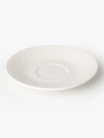 Блюдце "Луч" фарфоровое белое MBM HOME модель KP-139 WHITE Фото
