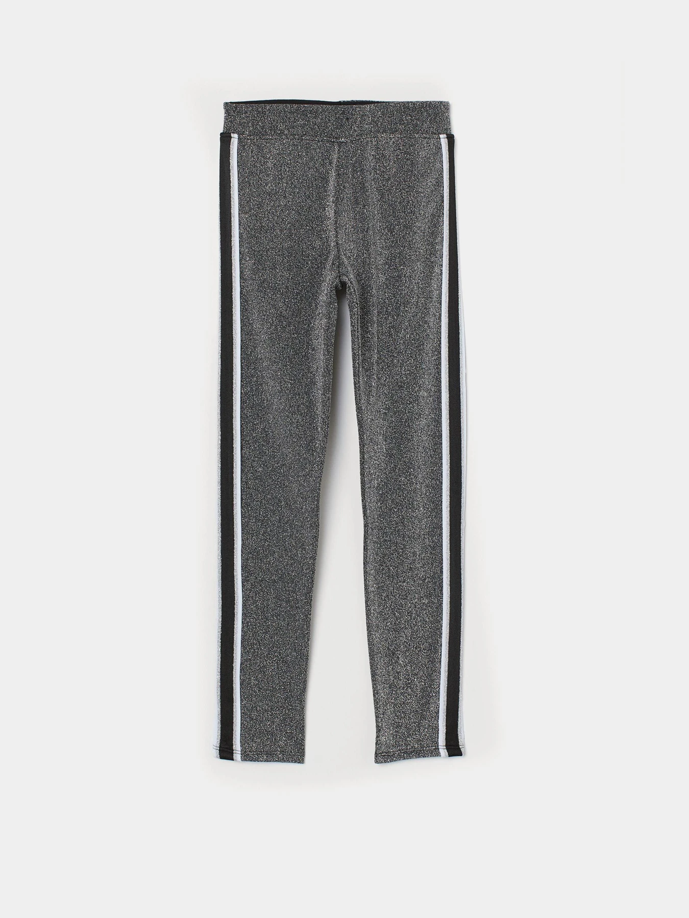 Брюки H&M модель 8409060log_Серебристый Фото