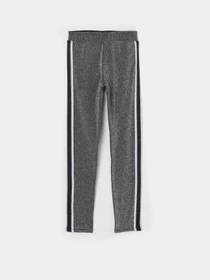 Брюки H&M модель 8409060log_Серебристый Фото
