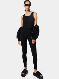 Брюки H&M модель 9890247wer_Черный Фото