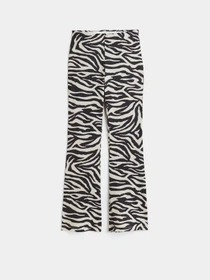 Штани H&M модель 1105724wer_Черно-бежевый Фото