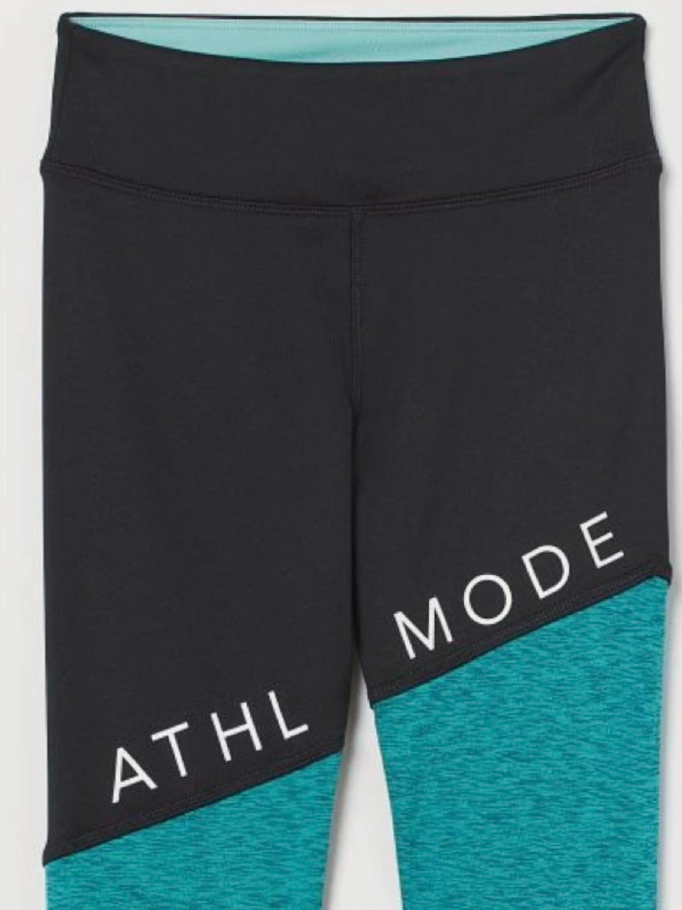 Брюки H&M модель 2585201kwer_Бирюзовый Фото