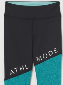 Брюки H&M модель 2585201kwer_Бирюзовый Фото