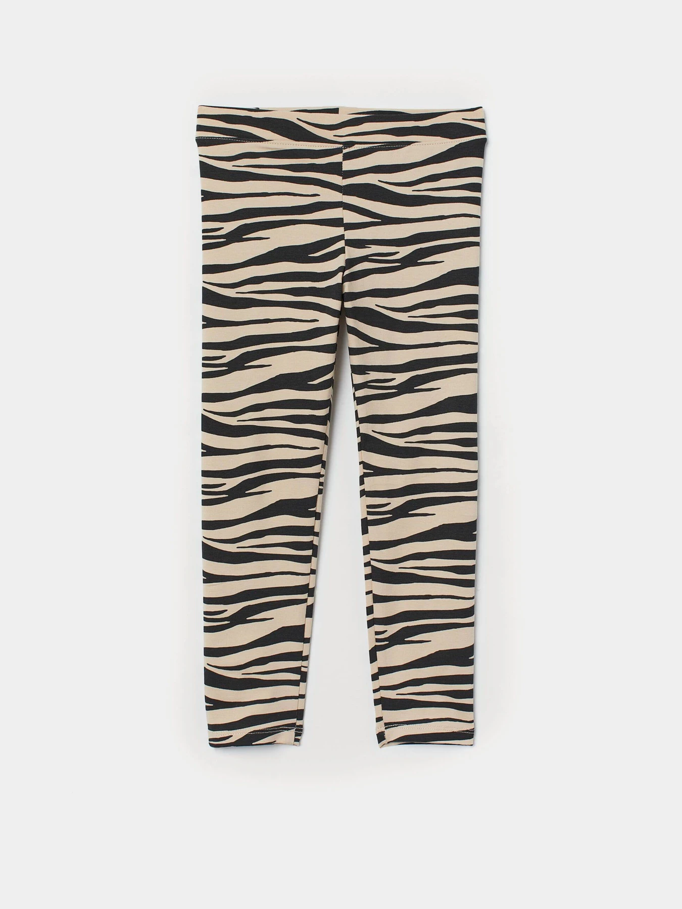 Брюки H&M модель 8061851kwer_Бежево-черный Фото