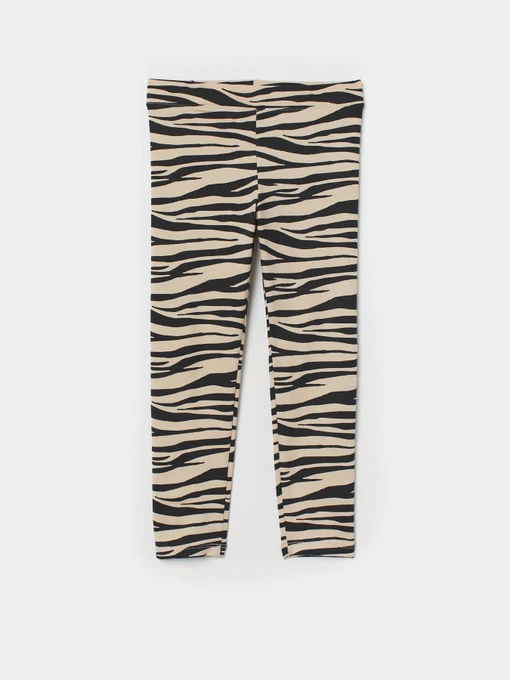 Брюки H&M модель 8061851kwer_Бежево-черный Фото