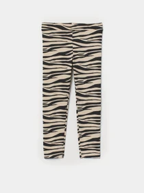 Брюки H&M модель 8061851kwer_Бежево-черный Фото
