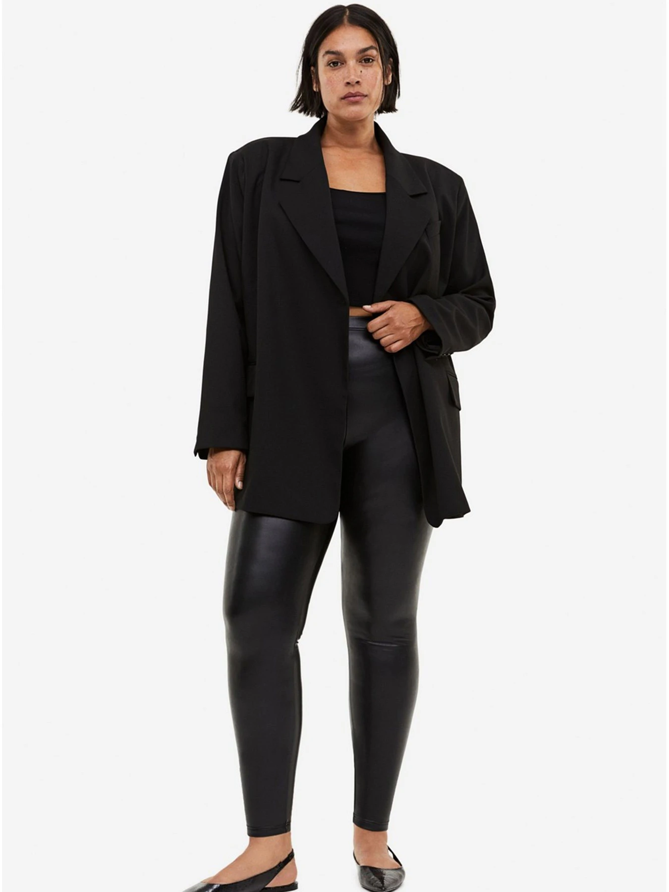 Брюки H&M модель 9920426wer_Черный Фото