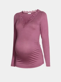 Худи и свитшоты H&M модель 5094366log_Темно-розовый Фото
