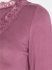 Худи и свитшоты H&M модель 5094366log_Темно-розовый Фото